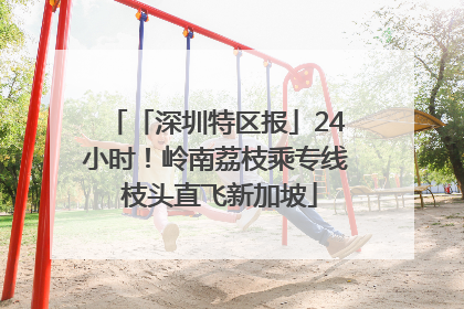 「深圳特区报」24小时！岭南荔枝乘专线 枝头直飞新加坡