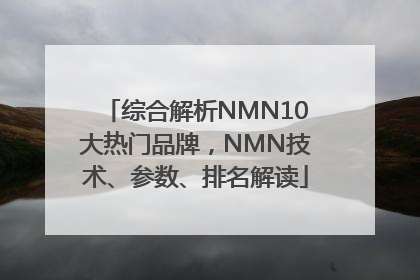综合解析NMN10大热门品牌，NMN技术、参数、排名解读
