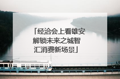 经洽会上看雄安 解锁未来之城智汇消费新场景