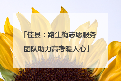 佳县：路生梅志愿服务团队助力高考暖人心