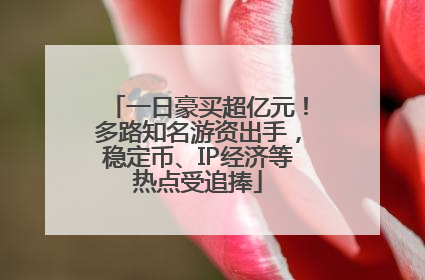 一日豪买超亿元！多路知名游资出手，稳定币、IP经济等热点受追捧