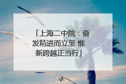 上海二中院：奋发精进而立至 惟新跨越正当行