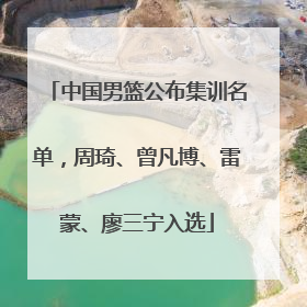 中国男篮公布集训名单，周琦、曾凡博、雷蒙、廖三宁入选