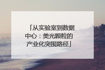 从实验室到数据中心：美光颗粒的产业化突围路径