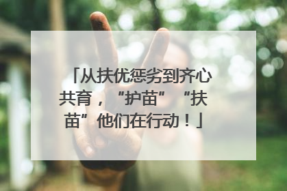 从扶优惩劣到齐心共育，“护苗”“扶苗”他们在行动！