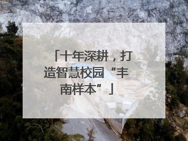 十年深耕，打造智慧校园“丰南样本”