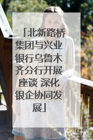 北新路桥集团与兴业银行乌鲁木齐分行开展座谈 深化银企协同发展