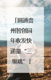圆通贵州智创园年收发快递量“三级跳”