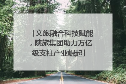 文旅融合科技赋能，陕旅集团助力万亿级支柱产业崛起