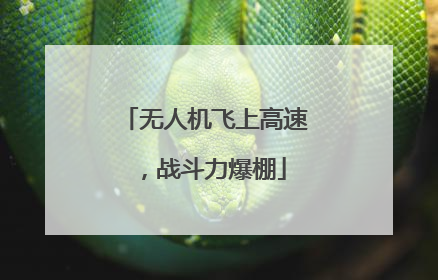 无人机飞上高速，战斗力爆棚