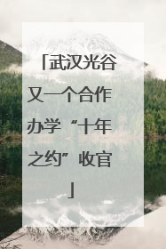 武汉光谷又一个合作办学“十年之约”收官