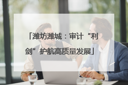 潍坊潍城：审计“利剑”护航高质量发展