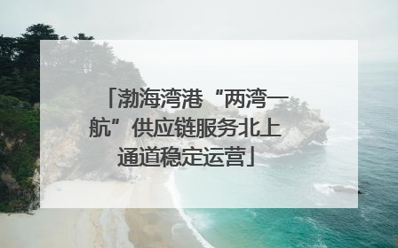 渤海湾港“两湾一航”供应链服务北上通道稳定运营
