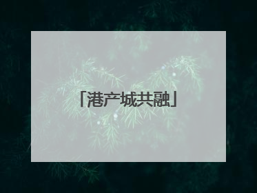 港产城共融