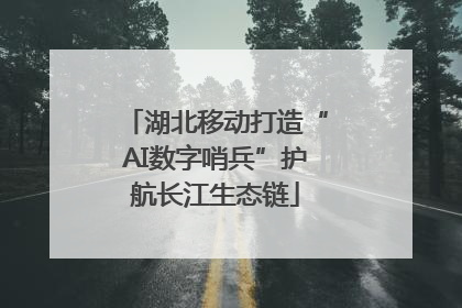 湖北移动打造“AI数字哨兵”护航长江生态链