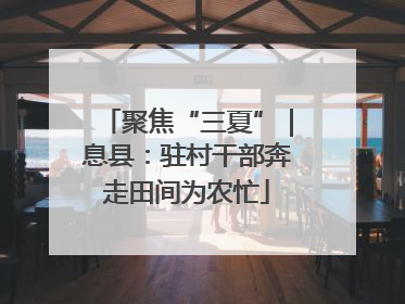 聚焦“三夏”｜息县：驻村干部奔走田间为农忙