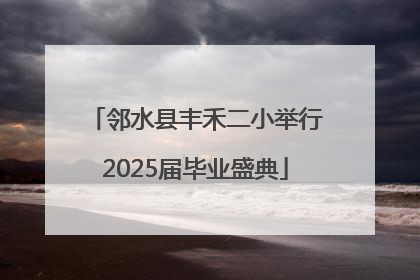 邻水县丰禾二小举行2025届毕业盛典