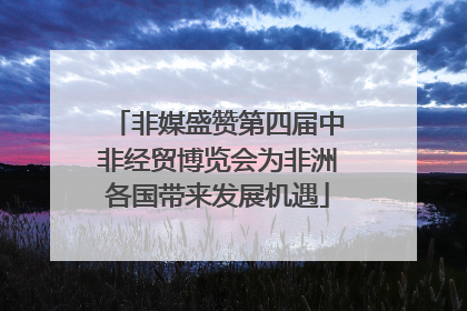 非媒盛赞第四届中非经贸博览会为非洲各国带来发展机遇